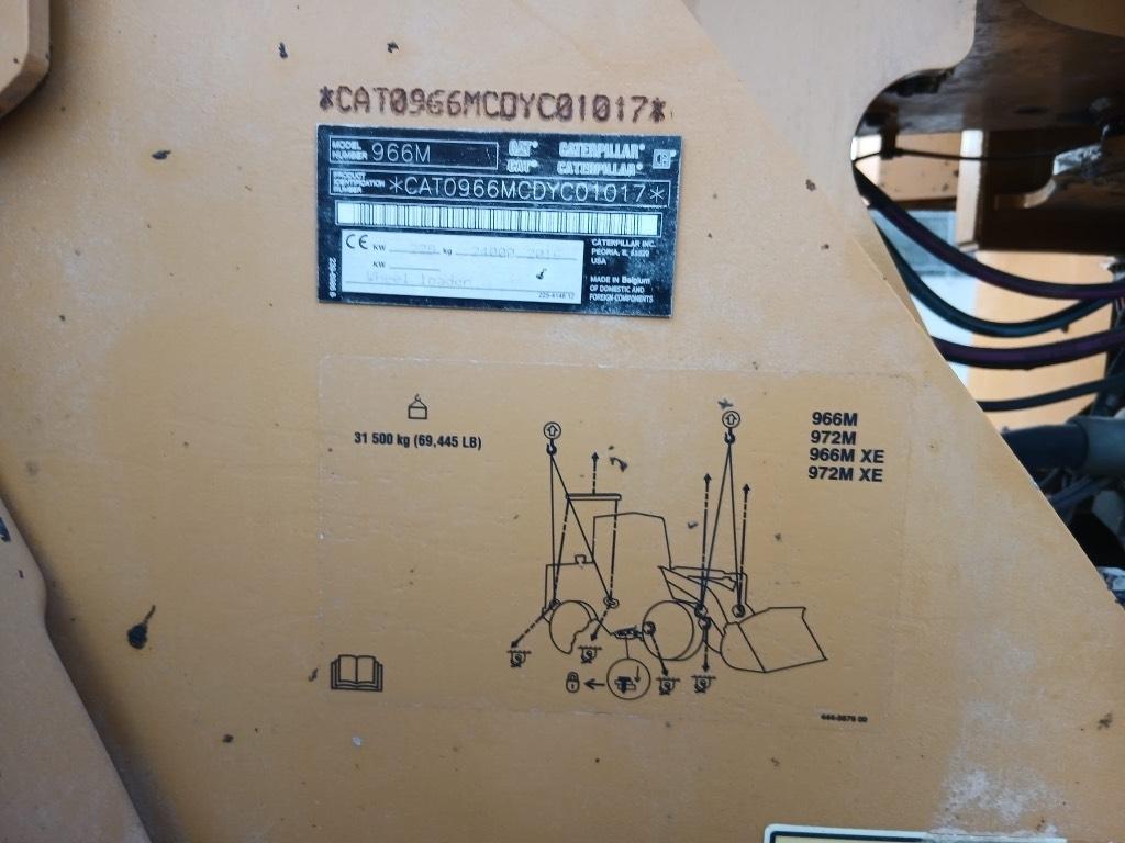 CAT 966 M Cargadoras sobre ruedas