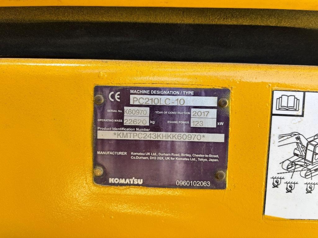 Komatsu PC 210 LC-10 Excavadoras de cadenas